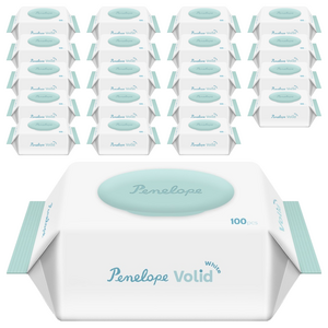 페넬로페 볼리드 화이트 저자극 아기물티슈 캡형