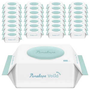 페넬로페 볼리드 화이트 저자극 아기물티슈 캡형