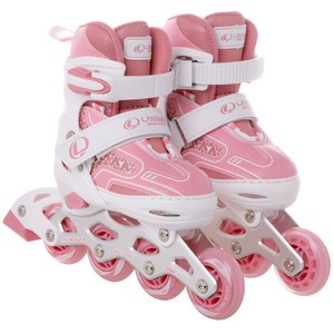 랜드웨이 아동용 마운트2 인라인스케이트, 인디핑크, L(230~260 ..., 1개