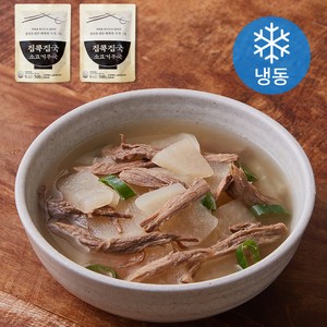 집콕집국 소고기무국 (냉동), 500g, 2개