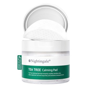 나이팅게일 티트리 카밍 토너 패드 60p, 60개입, 1개