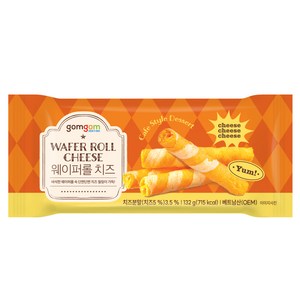 곰곰 웨이퍼롤 치즈, 132g, 1개