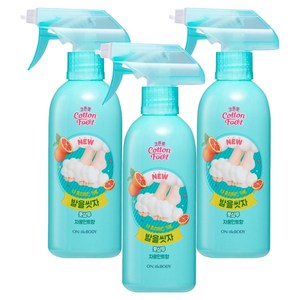 온더바디 코튼풋 발을 씻자 풋샴푸 자몽 민트향