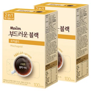 맥심 모카골드 부드러운 블랙 커피믹스