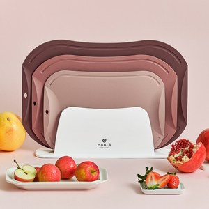 도블레 칼집나지 않는 도마세트, 도마 대 버건디 +..., 1세트