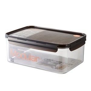 락앤락 비스프리 모듈러 직사각 밀폐용기, 3.5L, 1개