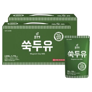 총각네 국산 서리태 쑥두유, 190ml, 30개