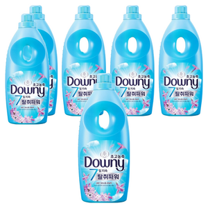 다우니 초고농축 7일지속 탈취파워 섬유유연제 레몬그라스와 라일락 본품