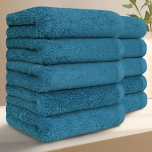테리크 프리미엄 먼지없는 호텔 수건 200g 40수 코마사 면, 마린블루, 10개