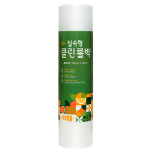 원스마켓 식품포장용 위생롤백 왕특대형 40cm x 50cm, 특특대(XXL) 이상, 400개입, 1개