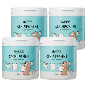 마이비 삶기세탁 유아 세제, 500g, 4개