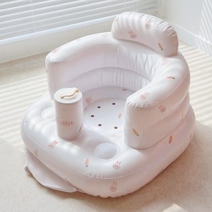 아띠래빗 유아용 소프트 의자 + 수리용 패치 세트, 미스티라일락(의자), 1개