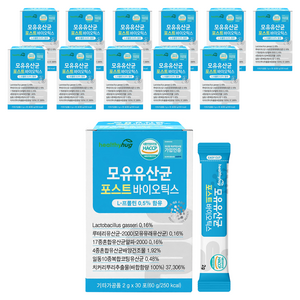 헬씨허그 모유유산균 포스트바이오틱스 30p, 60g, 12개