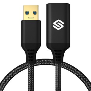 스페이스쉴드 연장선 USB 3.0 고속 연장 케이블, 1개, 0.5m