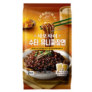 차오차이 수타식 유니짜장면 720g 2인분, 1개, (1개)