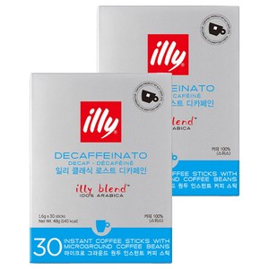 일리 클래식 로스트 디카페인 레귤러, 1.6g, 30개입, 2개