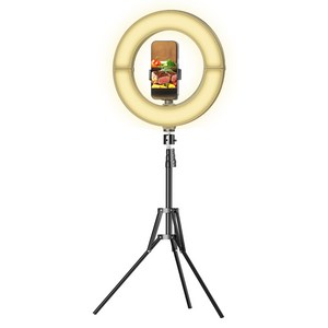 조이트론 RGB 링라이트 접이식 조명 30cm + 스마트폰 홀더 삼각대 세트