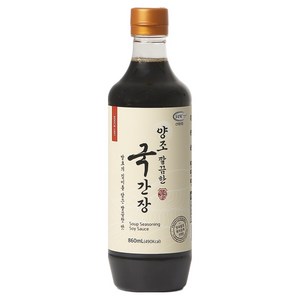신앙촌 양조 깔끔한 국간장, 860ml, 1개