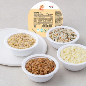 짱죽 완료기 아기밥(13~14개월부터) D세트, 흰살생선버섯밥 + ..., 720g, 1세트