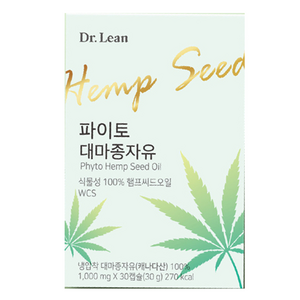 닥터린 파이토 대마종자유, 30정, 1개