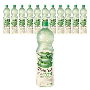 자연은 알로에 주스, 1.5L, 12개