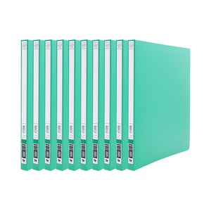 희망사무포인트 PP 레바화일 A4, 녹색, 10개