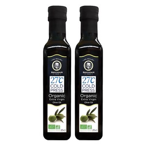 브로슈낭 유기농 엑스트라 버진 올리브오일, 250ml, 2개