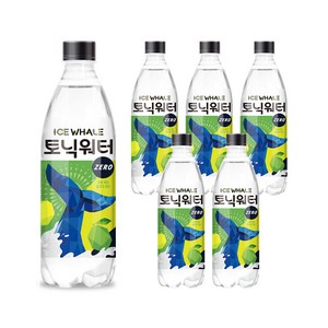 광동제약 아이스웨일 제로 토닉워터, 500ml, 6개