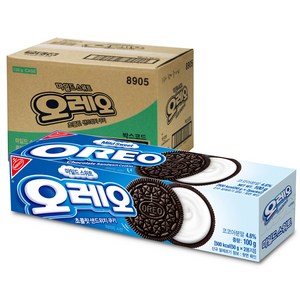오레오 마일드 스위트, 100g, 24개