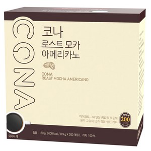 CONA 로스트 모카 아메리카노 원두커피믹스