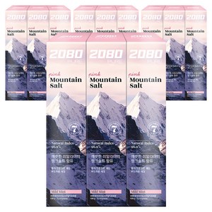 2080 퓨어치약 핑크마일드민트향, 120g, 12개