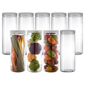 실리쿡 냉장고수납용기 원형1호, 1개입, 9개