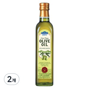 폰타나 엑스트라버진 올리브유, 500ml, 2개