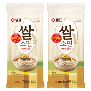 샘표 쌀 소면, 400g, 2개