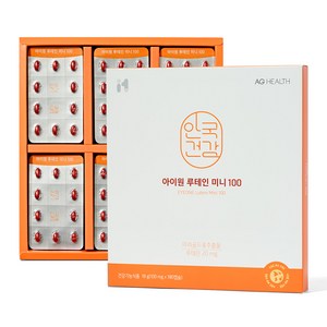 안국건강 아이원 루테인 미니100 + 쇼핑백 선물세트