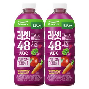 풀무원 리셋클렌즈 48시간 ABC 주스, 960ml, 2개
