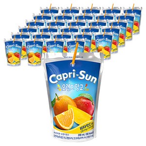 카프리썬 오렌지망고, 200ml, 80개