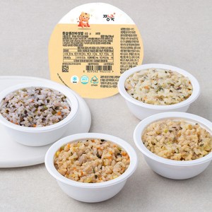 짱죽 완료기 아기밥(13~14개월부터) B세트, 김모듬야채밥 + 한..., 720g, 1세트