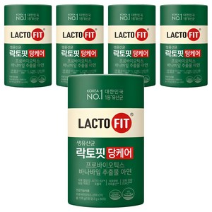 락토핏 당케어, 120g, 5개