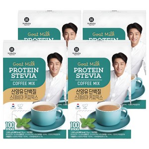 맥널티커피 산양유 단백질 스테비아 커피믹스