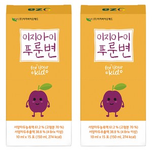 이지 아이 푸룬변, 150ml, 2개