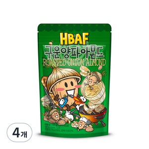 바프 구운양파 아몬드, 190g, 4개