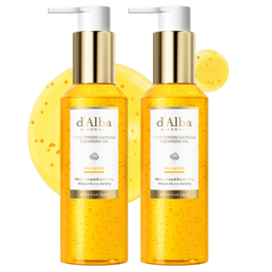 달바 비타 토닝 캡슐 클렌징 오일, 150ml, 2개