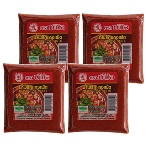 남자이 태국 레드커리 페이스트, 100g, 4개