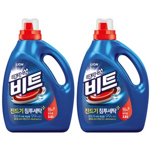 비트 진드기 액체세제 일반용 본품, 3L, 2개