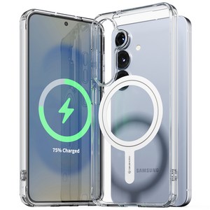 신지모루 2배 자력 M 에어클로 마그네틱 맥세이프 호환 투명 휴대폰 케이스