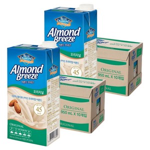 아몬드브리즈 오리지널, 950ml, 20개