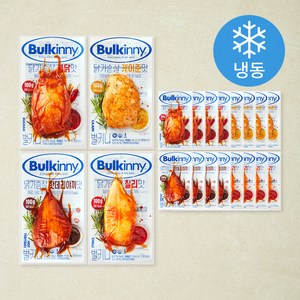 벌키니 소스 닭가슴살 믹스 100g x 4종 x 5개입 세트 (냉동)