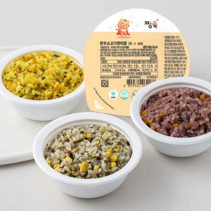 짱죽 냉장 이유식 완료기 아기밥(13~14개월부터) A세트, 게살스크램블밥 + ..., 720g, 1세트