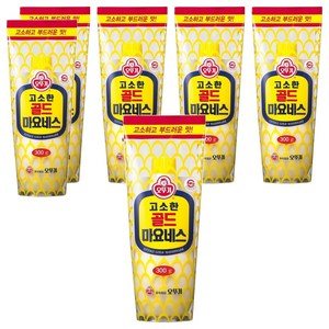 오뚜기 고소한 골드 마요네즈, 300g, 6개